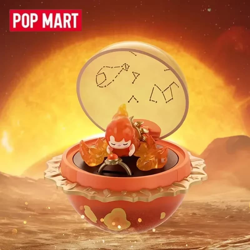 POPMART ROMANTIC RINGBOX Serie 3 Scatola cieca Giocattoli Scatola misteriosa Guess Bag Collezione di ornamenti per il desktop della bambola Figura anime carina