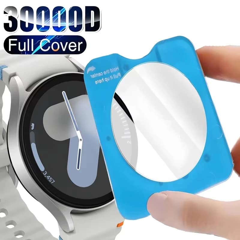 1-5 pezzi protezione schermo in vetro temperato facile da installare per Samsung Galaxy Watch 7 40mm 44mm pellicola protettiva per Watch7Ultra 47mm
