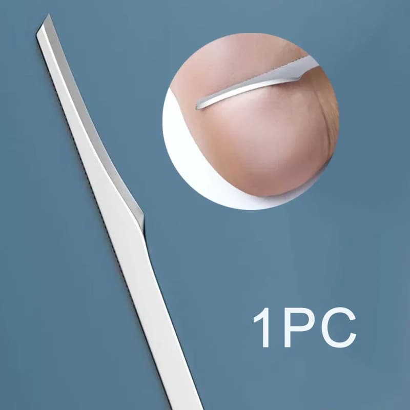 Strumenti per manicure e pedicure Rasoi per unghie dei piedi Kit di coltelli per pedicure per piedi File per raspa per calli del piede Strumenti per la cura del piede per la rimozione della pelle morta
