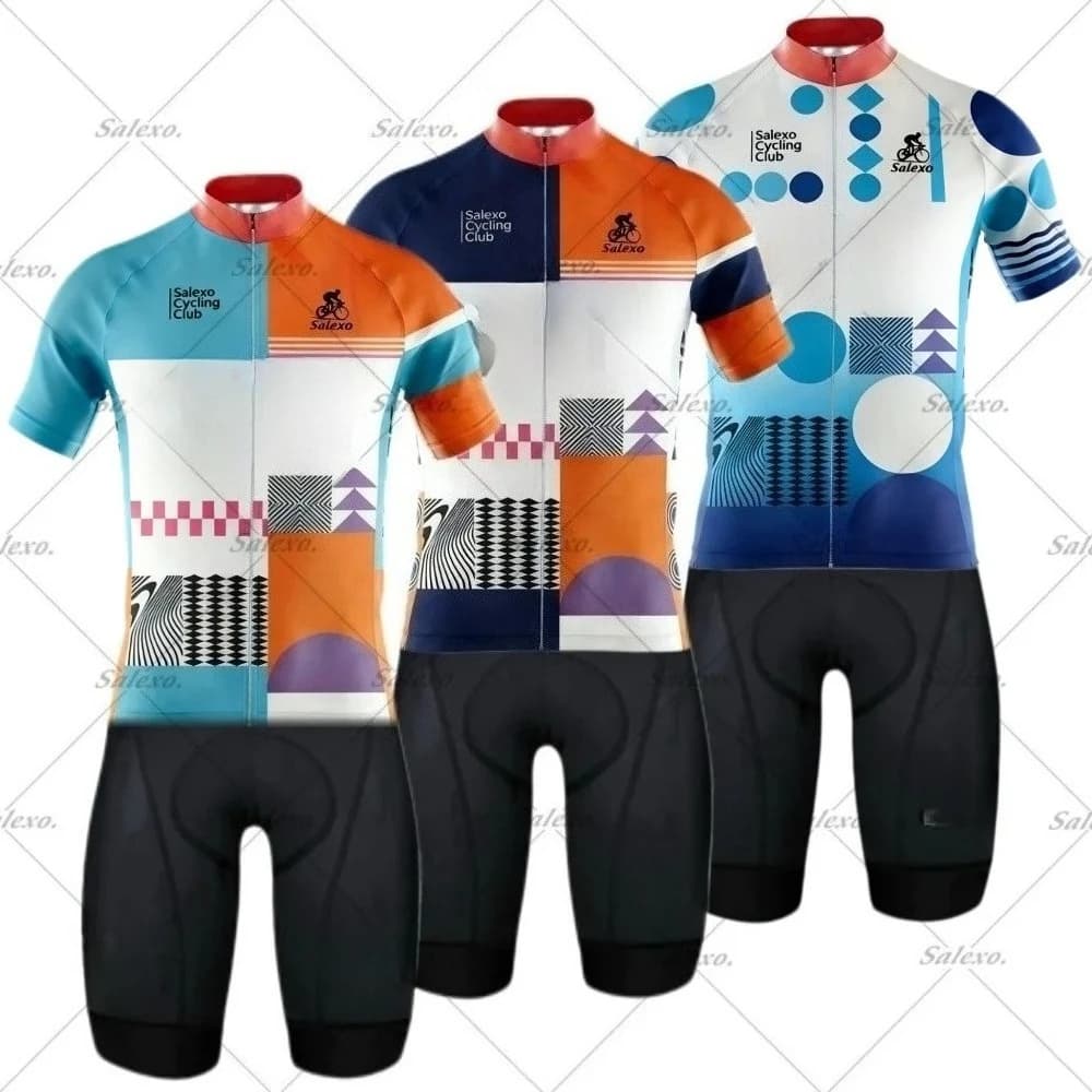 Tuta da Triathlon Monopezzo LASER CUT 2026 TEAM a Maniche Corte, Skinsuit Estivo da Ciclismo, Abbigliamento Maillot Ropa Ciclismo