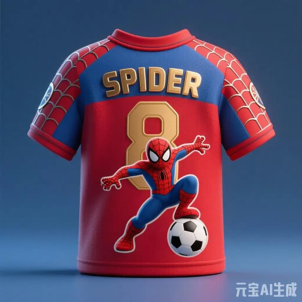 T-shirt stampata in 3D Marvel Spider-Man per bambini, maglietta sportiva traspirante e ad asciugatura rapida per ragazzi e ragazze