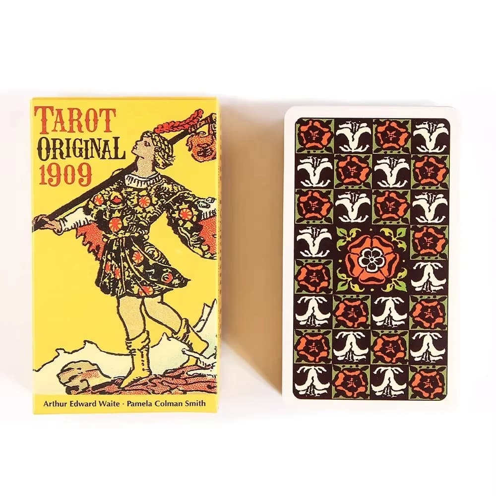 Mazzo di tarocchi classico 1909 Tarocchi inglesi originali 78 carte Mazzo popolare da gioco di carte