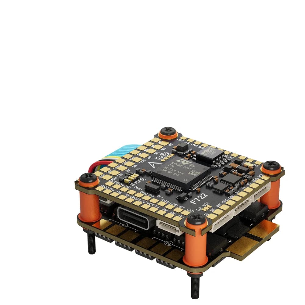 Hakrc F7 F722 V2 Se Flight Stack 2-6S 65A 4 in 1 ESC 32 Bit a Bassa Latenza per Droni da Corsa RC FPV