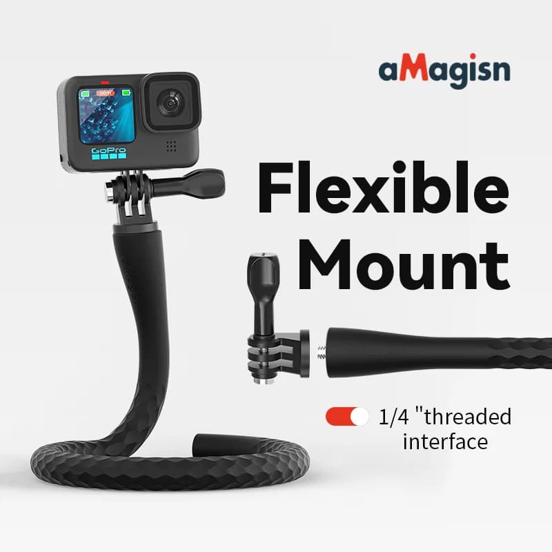 Action Camera Octopus supporto flessibile Selfie Stick per Gopro12 11/ Insta360 X3 X4/DJI Osmo Action 3 4 accessori per Action cam