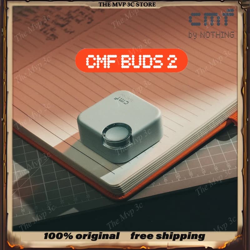 2025 NEW CMF From NOTHING Buds 2 Wireless Bluetooth Headset In-Ear Active Noise Cancellation Long-Term Battery Music Charges PC