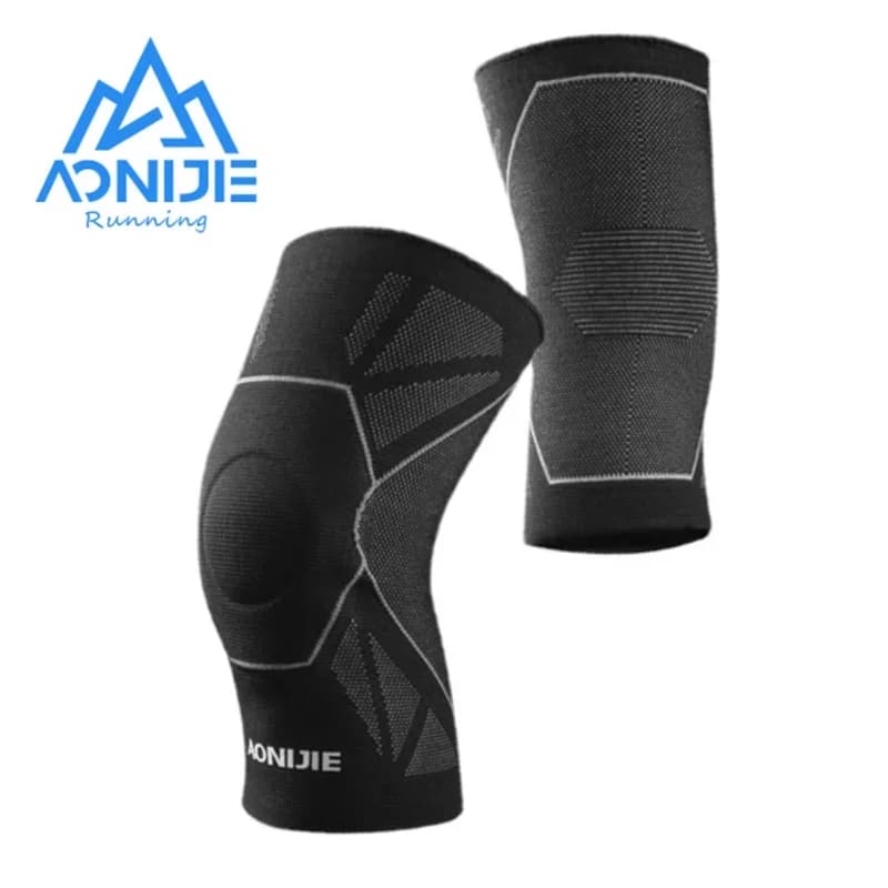 AONIJIE E4108 Ginocchiera Protettiva Monopezzo con Supporto a Compressione, Fascia per Ginocchio, Ginocchiera da Pallavolo per Artrite e Corsa