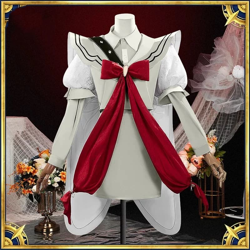 Costume Cosplay COSMART Fate Grand Order Xu Fu, Uniforme per Giochi Anime, Abbigliamento per Feste e Halloween