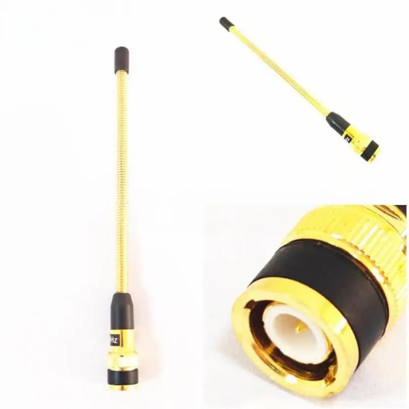 Flexible Spring Radio Antenna 136-174MHz Signal Boost Replacement for Handheld Two Way Walkie Talkie Outdoor Hiking