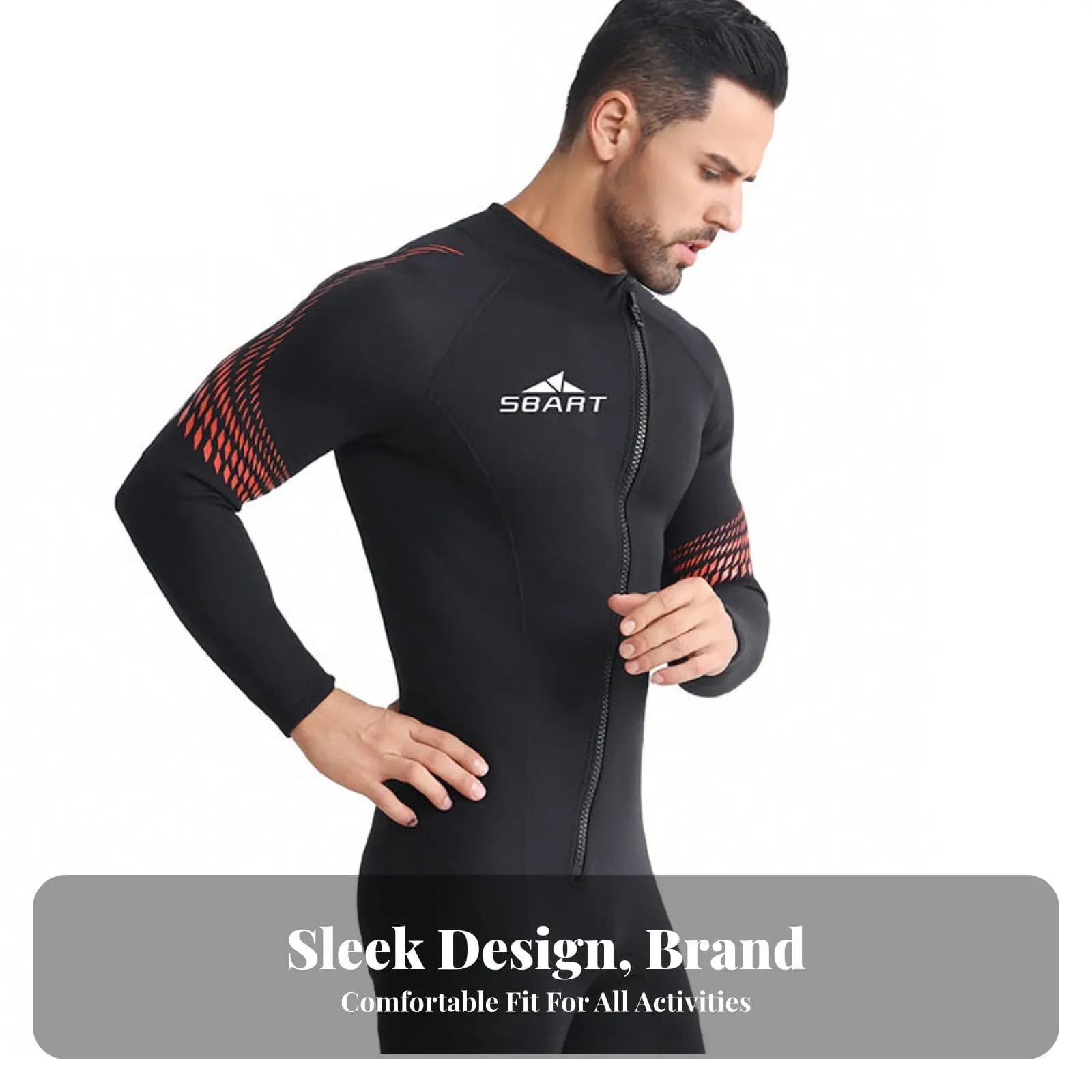 3mm, long sleeved, thermal, anti-cold, man-made dive, for snorkeling and winter surfing