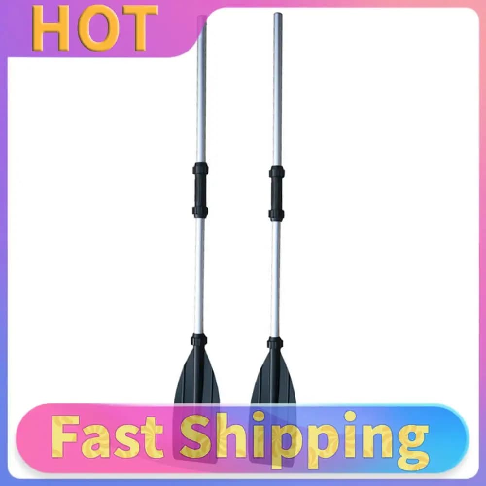 1 Paio di Pagaie Staccabili da 134 cm per Canoa, Kayak, Rafting e Surf, Accessorio per Imbarcazioni, Pagaia Rinforzata