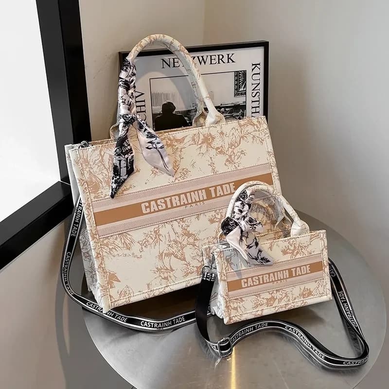 Borse firmate con spedizione gratuita, nuove borse a tracolla alla moda con foulard, borsa a mano per il trasporto quotidiano