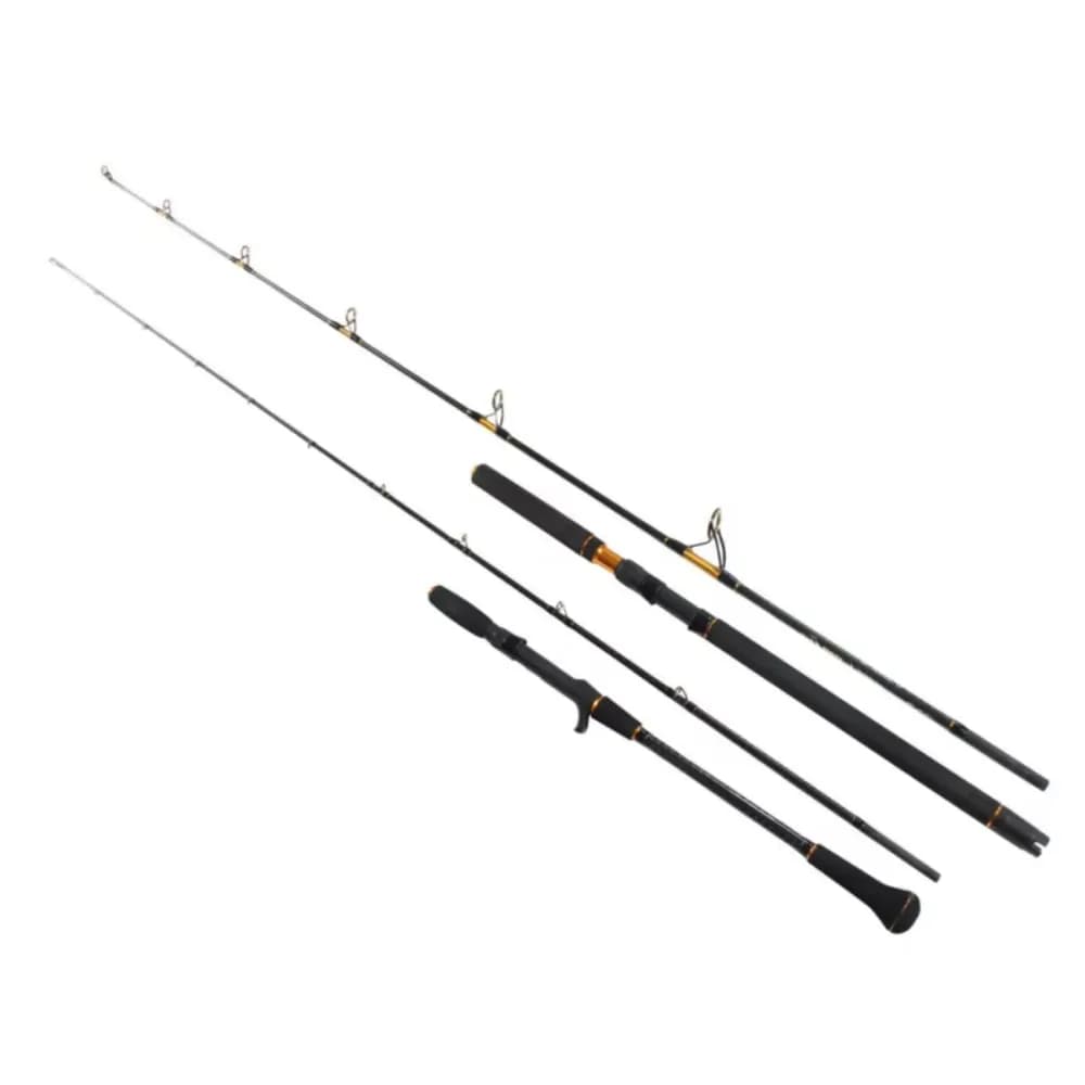 Pure Carbon Baitcasting Rod for Sea Fishing 60-500g Jigging Lure Weight Fast Action for Saltwater Lake & River Trout