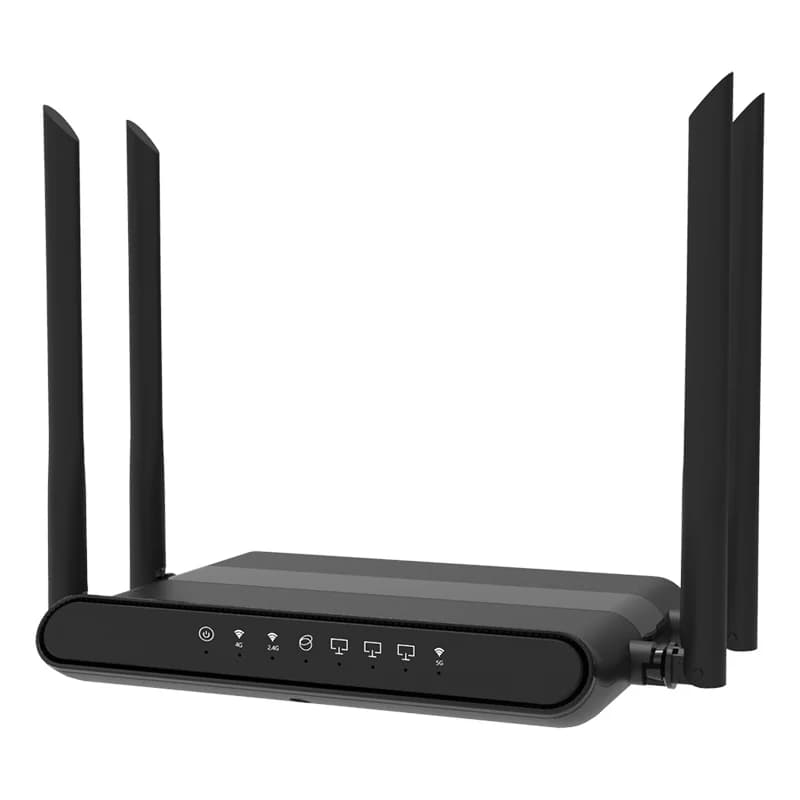 Router WiFi wireless LAN domestico ZBT Openwrt ZBT-OS 100Mbps Rete ad ampia area Antenna WI-FI ad alto guadagno Supporta 64 utenti