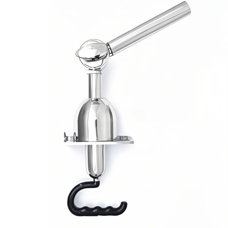 Supporto regolabile in acciaio inox 304 per base superiore, adatto per canne da pesca con asta da 1-1/2 pollici, nuovo di zecca, per uso marino
