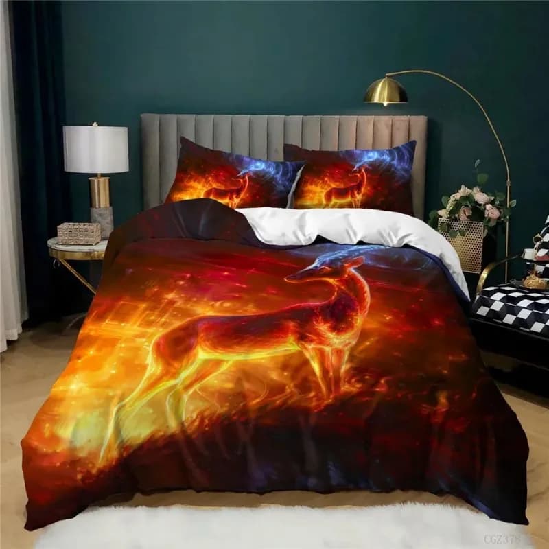 Set biancheria da letto animale cartone animato Twin Size 3 pezzi Ropa De Cama Set copripiumino pecora carina Set piumino letto tessile per la casa Dropshiping