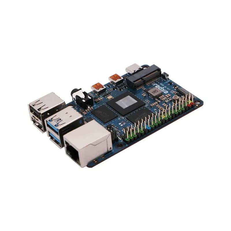 Radxa ROCK 5A Edizione Blu RK3588S Computer Monoscheda Octa-core Compatibile con Raspberry Pi Sostitutivo per Uscita 8K