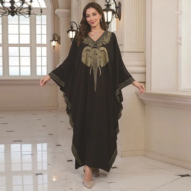 Boho Women's Dress Sexy Cotton Embroidered Beach Blouse Embroidered Beach Wear Vacation Dresses For Women Robe Femme Vestidos