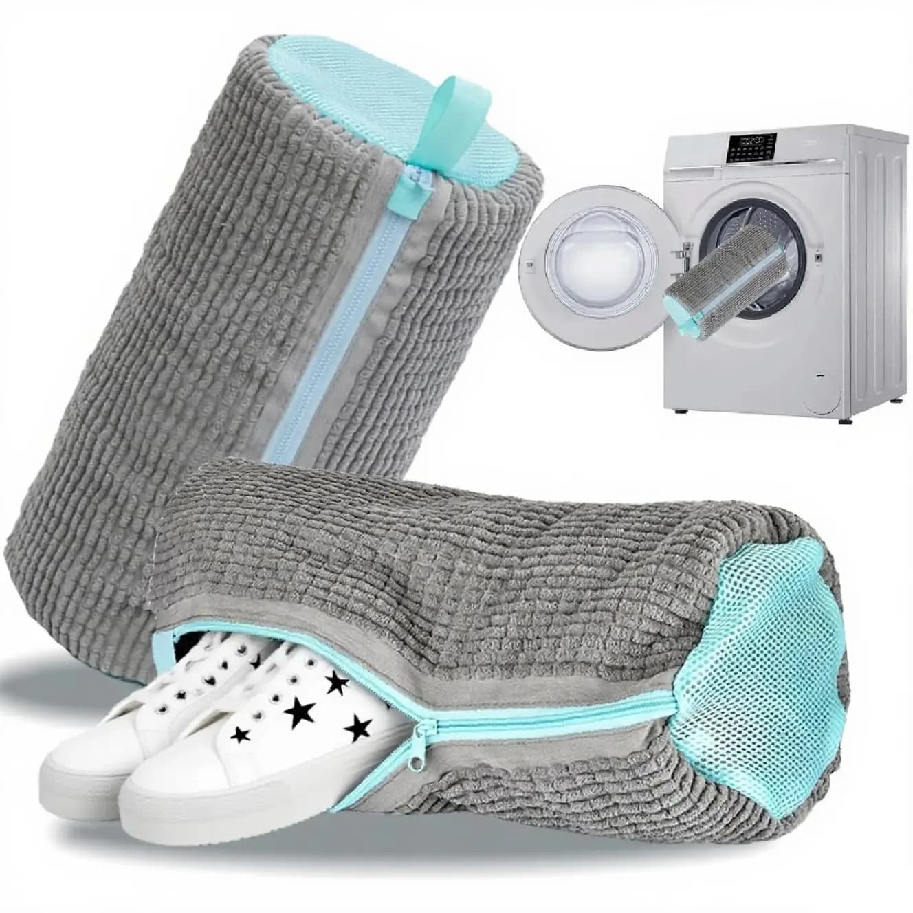Reusable Laundry Shoe Bag,Durable Shoe Washing Machine Bag for Washer Machine and Dryer Machine,preventing Deformation.