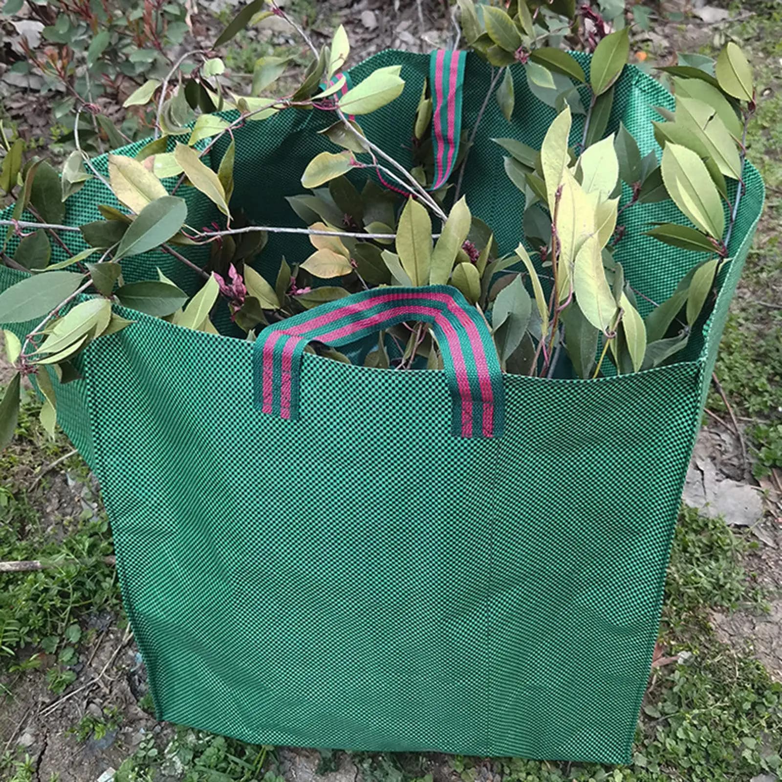 Garden Bags Yard Waste Bags Storage Container Reusable Lawn Bag Garden Trash Bags for Planting Collecting Fallen Leaves