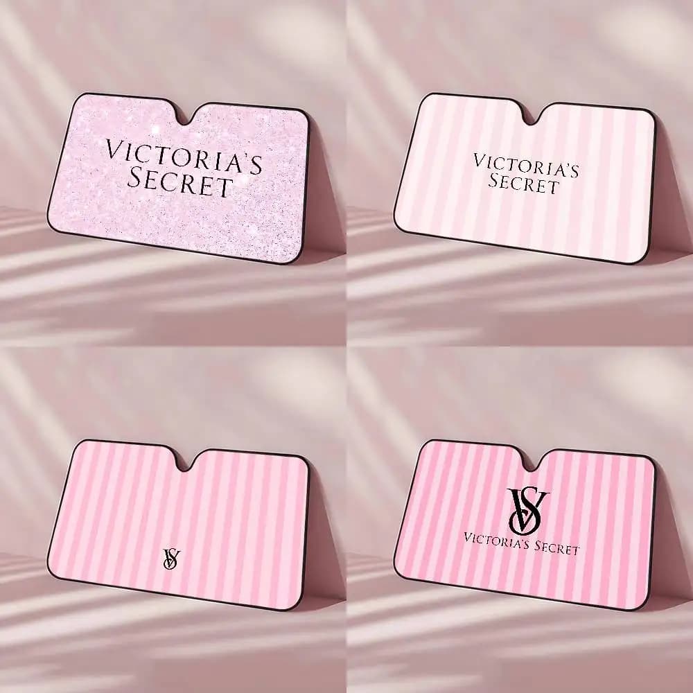 V-Vic-torias S-Secrets Car SunShade Windshield Cover UV Protection Auto Visor Accessories For Cars