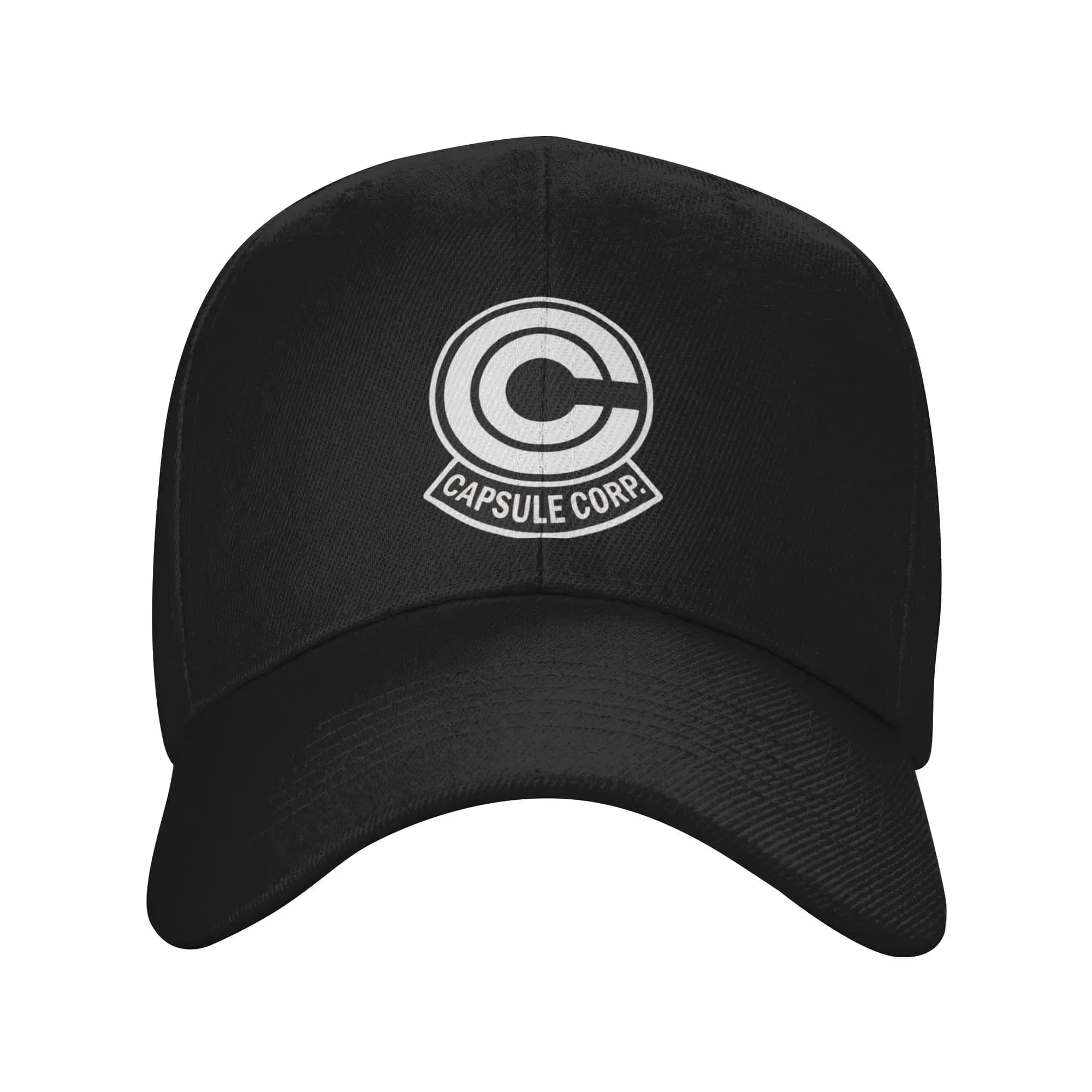 Cappellino da baseball casual con logo Capsule Corp, cappello da camionista estivo, all'ingrosso, Kpop Rock Hip Hop, cappelli da baseball da donna e da uomo