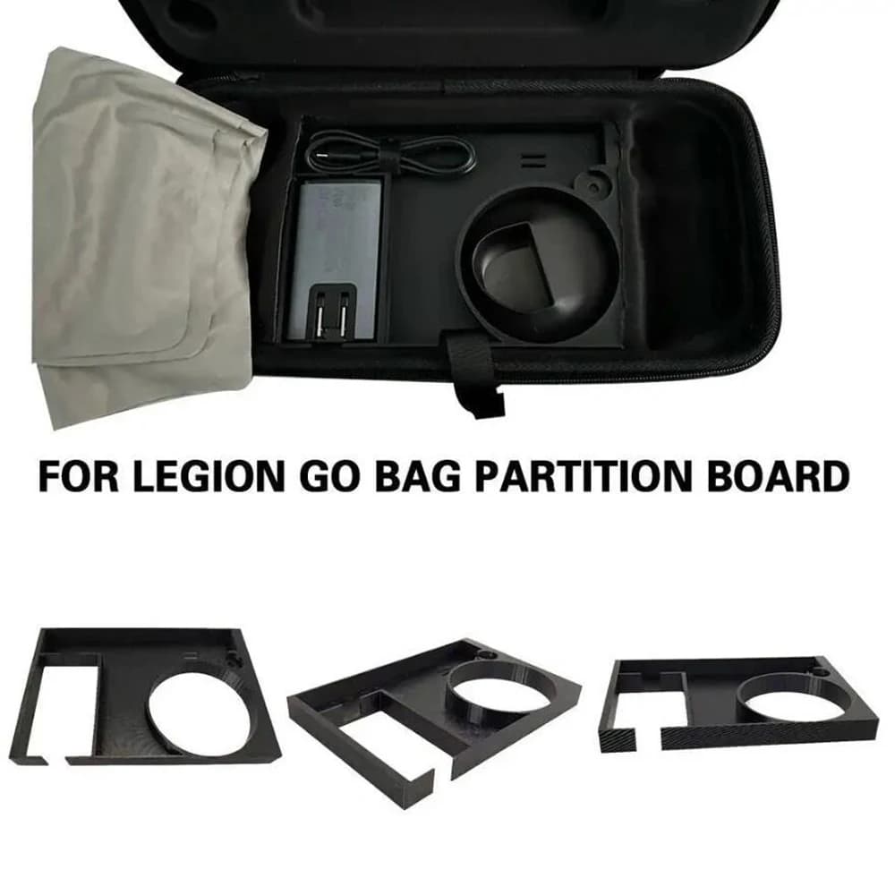 Divisori per Borsa Portaoggetti Legion Go, Separatori Stampati in 3D per Organizzazione Accessori di Gioco Legion Go