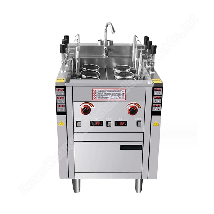Cuocipasta a gas automatico per macchina per noodle per ristorante