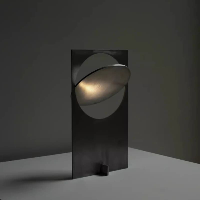 Lampada da Tavolo Atmosfera Tramonto, Lampada da Terra Medievale per Soggiorno, Camera da Letto e Studio