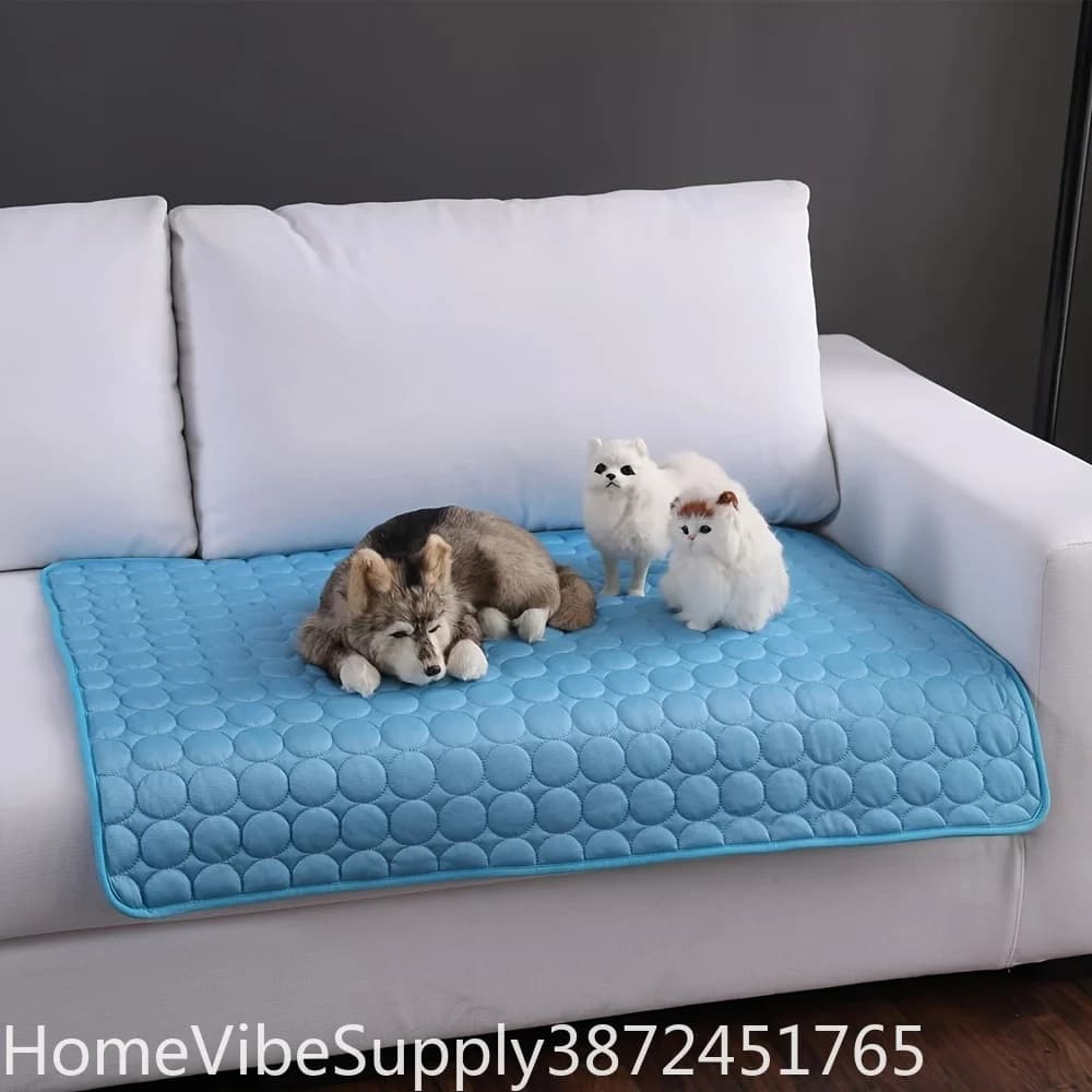 Summer Pet Cooling Mat Durable Ice Pad Extra Large Cold Bed Blanket For Small Large Dogs Cats Sofa Pet Sleeping Accessory Supply