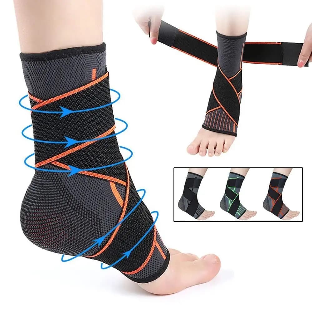 Cinghie regolabili Protezione per caviglia Supporto per arco plantare Prevenire distorsioni Compressione Supporto per caviglia Tutore per caviglia da basket Corsa
