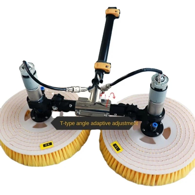 Nuovo design Robot per la pulizia del pannello solare Robot per la pulizia della macchina per il montaggio del pannello solare Batteria al litio da 5,5 m di lunghezza