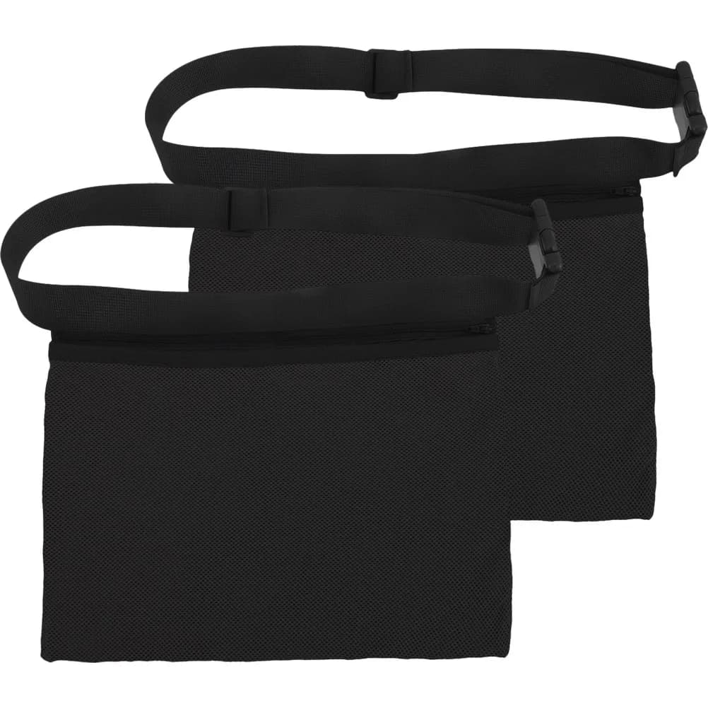 2 Pezzi Sacche Portapalline da Tennis in Rete Multiuso, Porta Palline Portatile per Tennis e Golf per Allenamento e Pratica