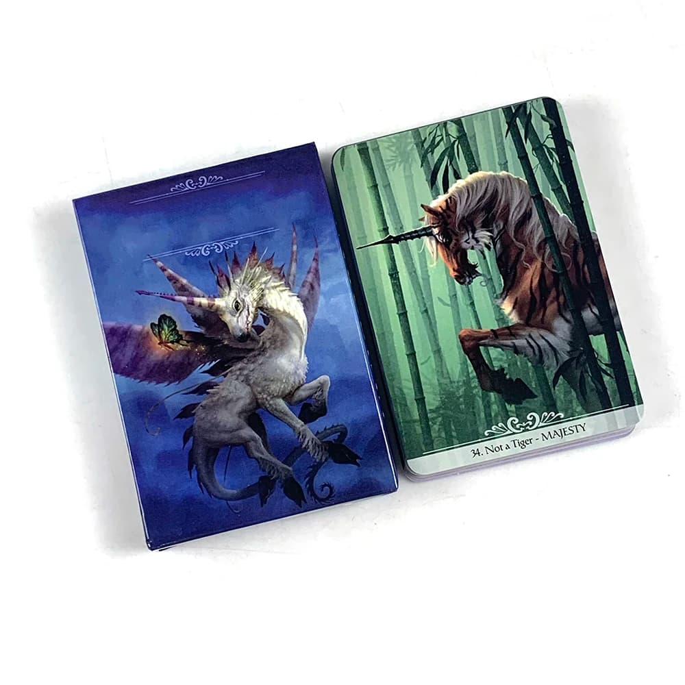 10*7CM Oracle Cards Vibrant Illustrations, Easy-to-Read Guide, Great For Beginners, Divination Meditation & Party Games