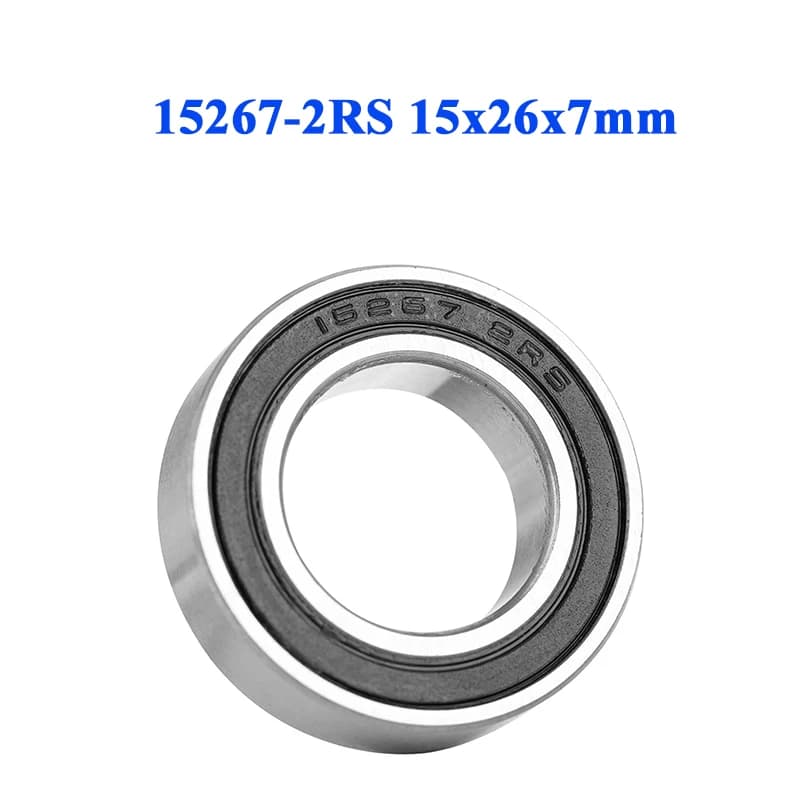 10 pz 15267-2RS 15267RS MR15267 15267 2RS GCR15 Cuscinetto A Sfere 15x26x7mm Mozzo Della Bicicletta Anteriore Mozzi Posteriori Ruota Cuscinetti Per Biciclette