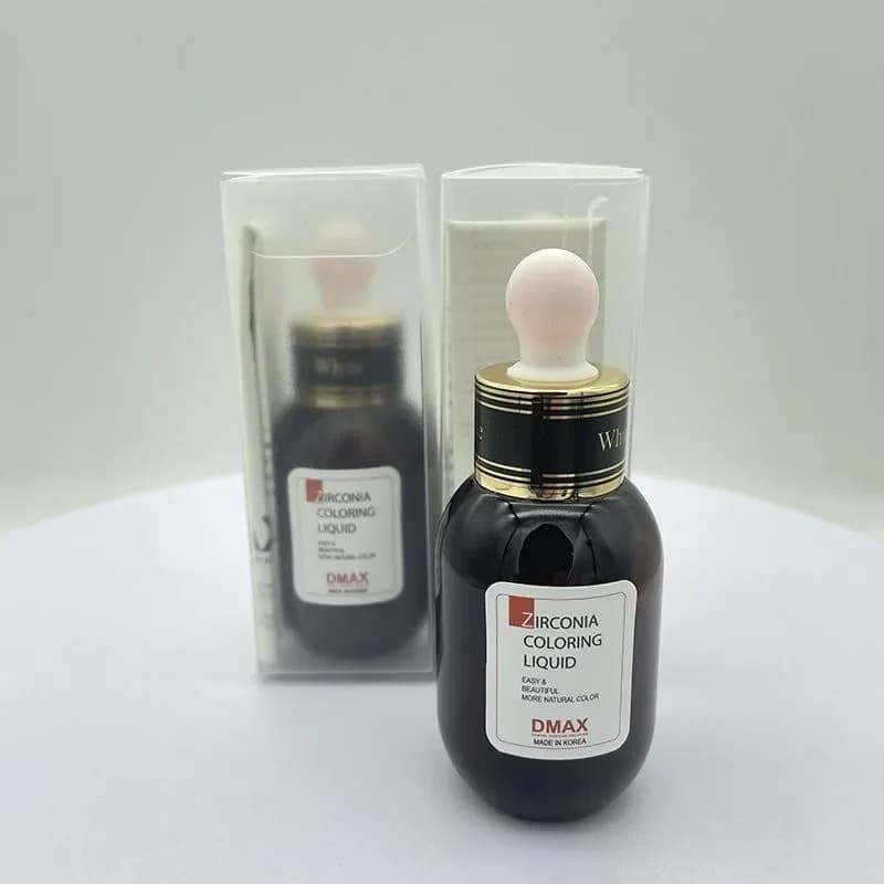 Liquido Colorante per Zirconia DMAX 40ml/Bottiglia, Materiale per Laboratorio Dentale, Sbiancamento Denti, Impianti, Restaurazione Superiore