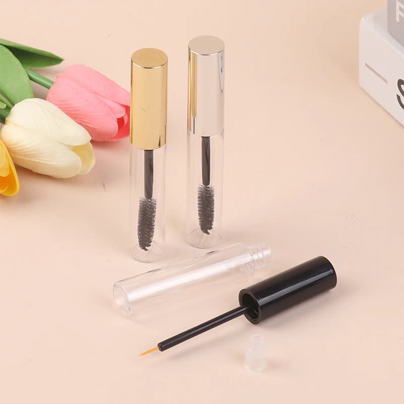 Flacone Vuoto per Mascara da 10ML, Accessori per Trucco Fai-da-Te, Contenitore Ricaricabile per Liquidi e Ciglia
