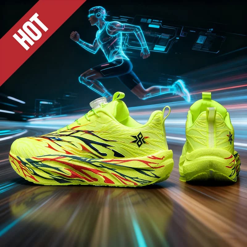 Scarpe da corsa Casual Marathon Uomo Sport Tenis Carbon Board Traspirante Leggero da donna Comodo Sneakers da fitness atletiche