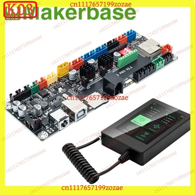 k3 ESP32-Based Laser Engraver Mainboard - WiFi/Touch Interface, TMC2209 Compatible for Select Twotrees Models