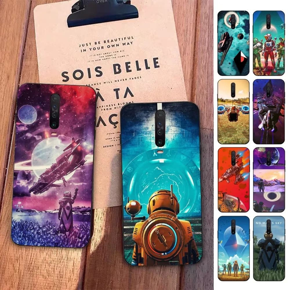 No-Man S-Sky Custodia per videogiochi per Redmi 5 6 7 8 9 10 Plus Pro 6 7 8 9 A GO K20 K30 K40 Pro Plus F3 Fundas