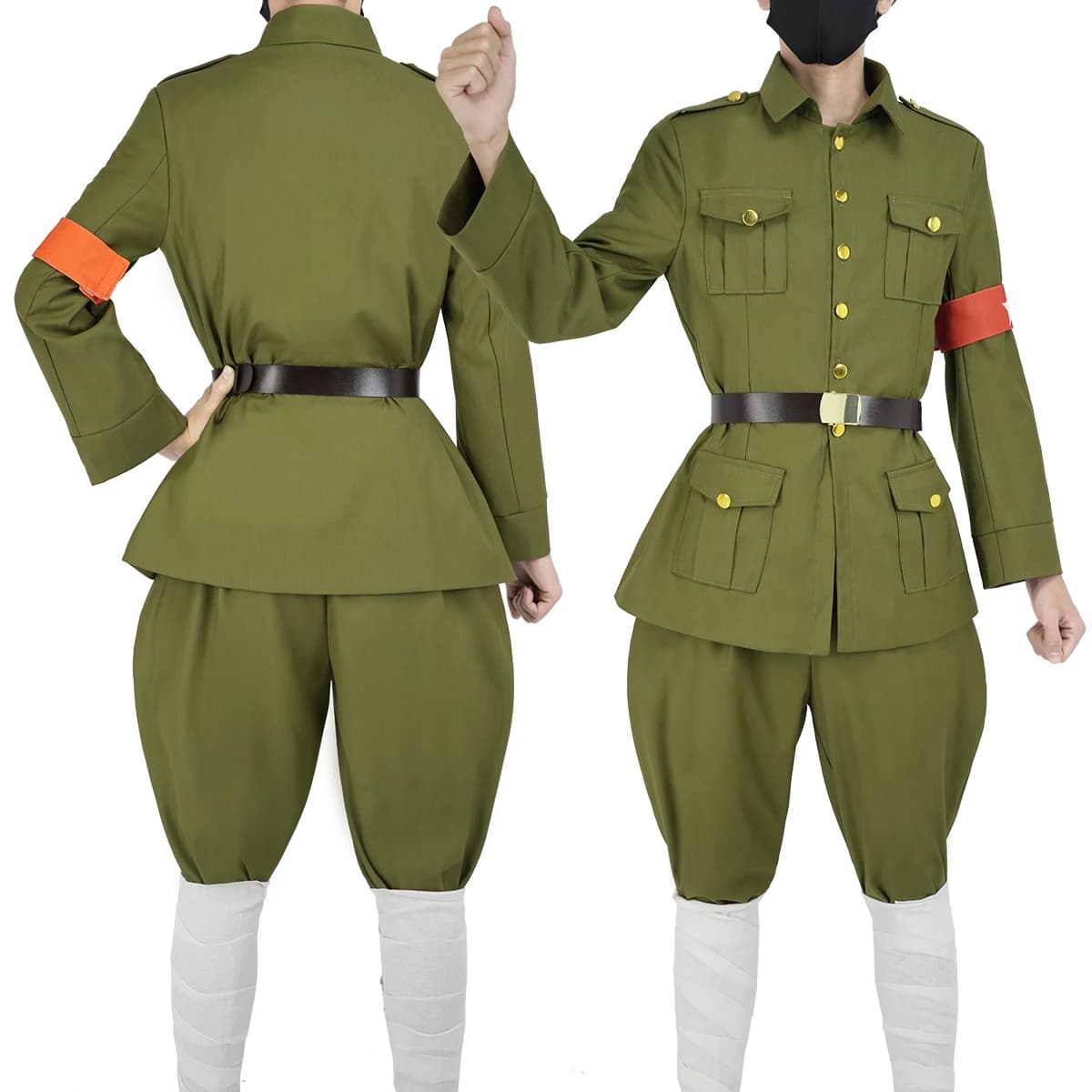 HOLOUN Axis Powers Anime Wang Yao Costume Cosplay Uniforme Giacca Pantaloni Animazione Convenzione Halloween Natale