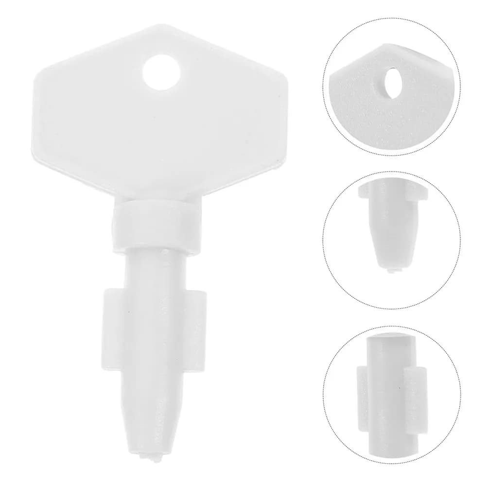 2Pcs Tissue Dispenser Key Essential Paper Towel Dispenser Tool for Bathroom Toilet Holder Replacement Commercial Use