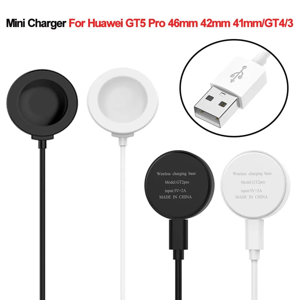 Magnetic USB Charger Cable For Huawei Watch GT5 Pro/GT 4/3/Ultimate/GT2 Pro/GT3 SE/GT Cyber/Runner/42mm/43mm/46mm Charging Dock