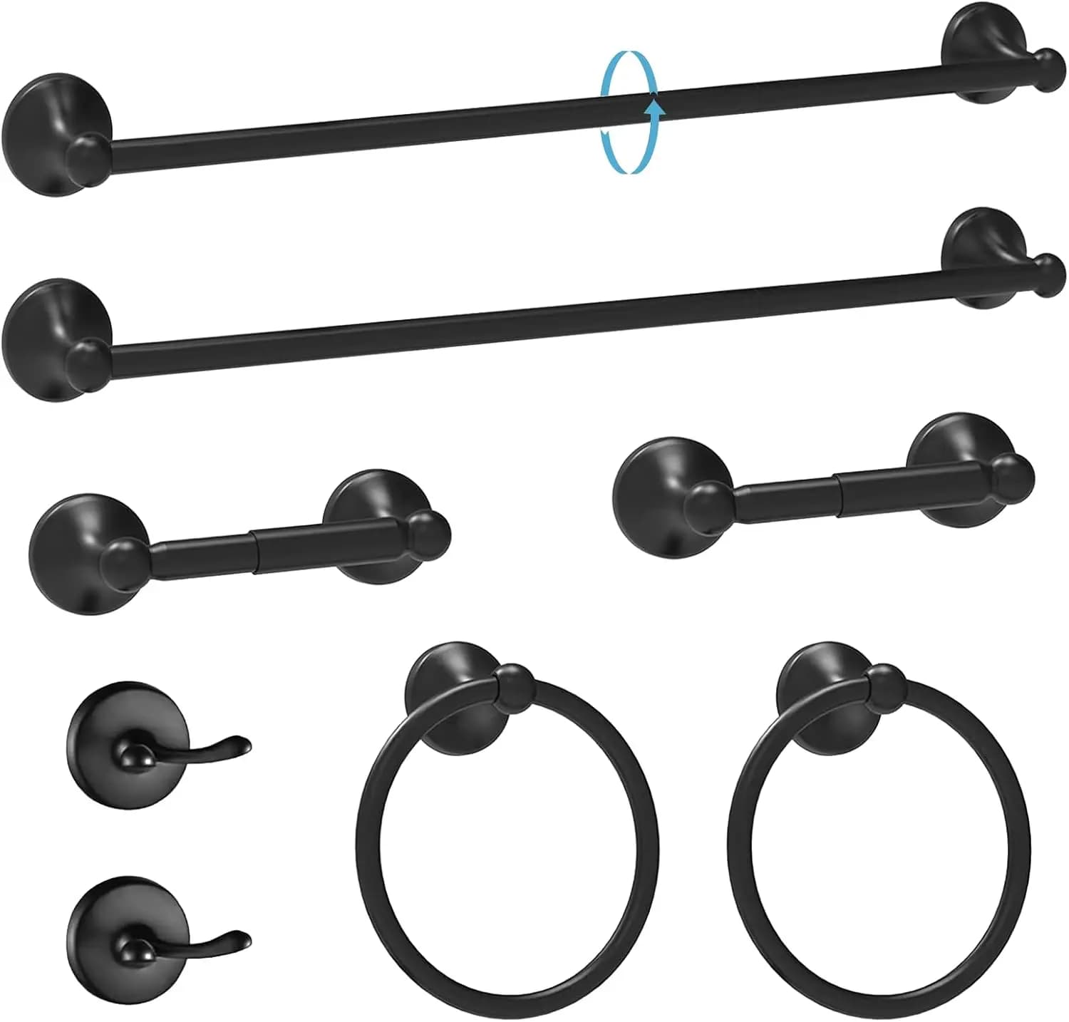 Wireless Bluetooth Earbuds, IPX5 Waterproof, 24H Battery Life, Hi-Fi Sound
