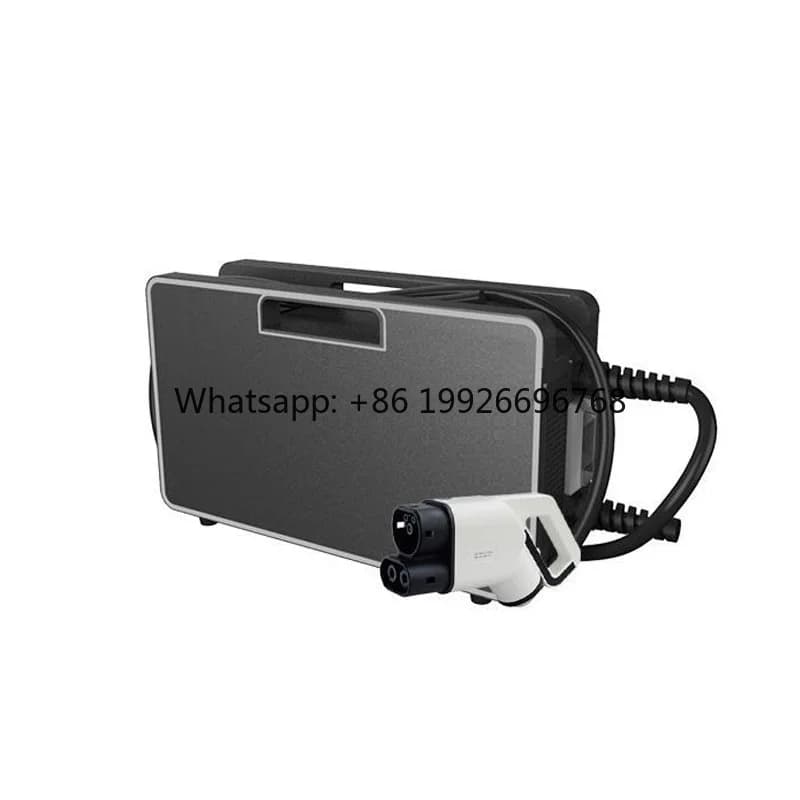 Caricabatterie EV Portatile 7kw 15kw Tipo2 DC Rapido, Caricatore EV Domestico CCS1 Combo2 Livello2, Caricatore EV Portatile CCS2 Combo1 CHAdeMO GBT