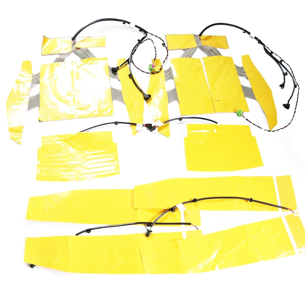 For Audi A3 8Y Front Heating Seat Update Kit - Button + Heat Pad Mat Blanket 8YD 963 549 A / 557