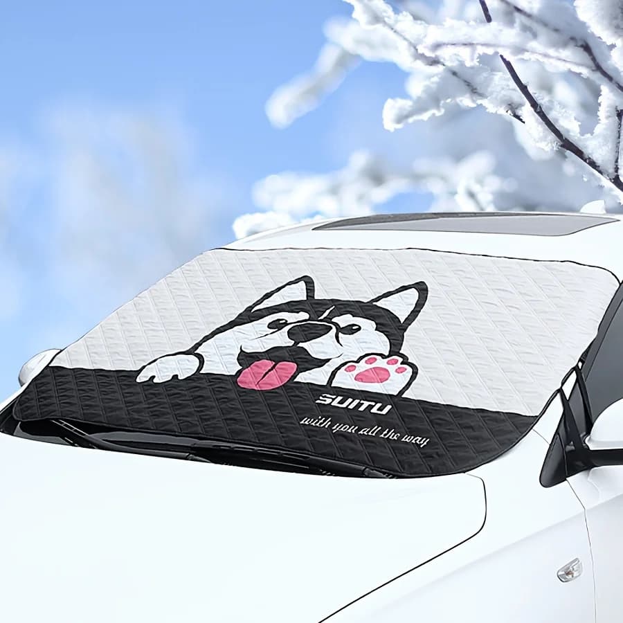Car Windshield Heat-Insulating Cover Auto Front Window Frost Blanket Snow Cover For Suv Trucks Winter Car Accessories