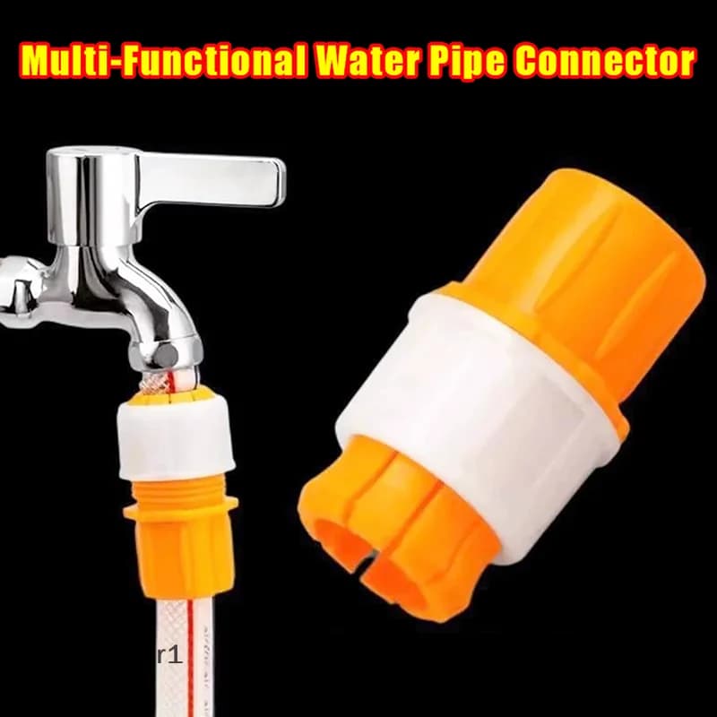 【E】5/10 pezzi connettore adattatore rubinetto universale, raccordo da tubo a tubo da 16-20 mm per rubinetto da giardino, attacco rapido per pistola ad acqua