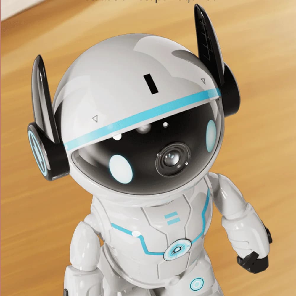 Telecamera robot di sicurezza 1080P con tracciamento automatico per visione notturna Mini telecamera per interni Baby Monitor CCTV Telecamera di sorveglianza Wifi