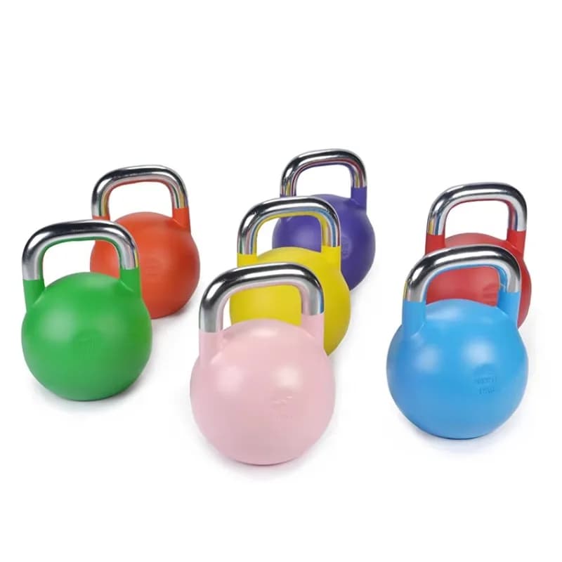 Kettlebell Professionale in Acciaio Inossidabile da Competizione 2026, 15kg 32 Kg, Modello Cranio