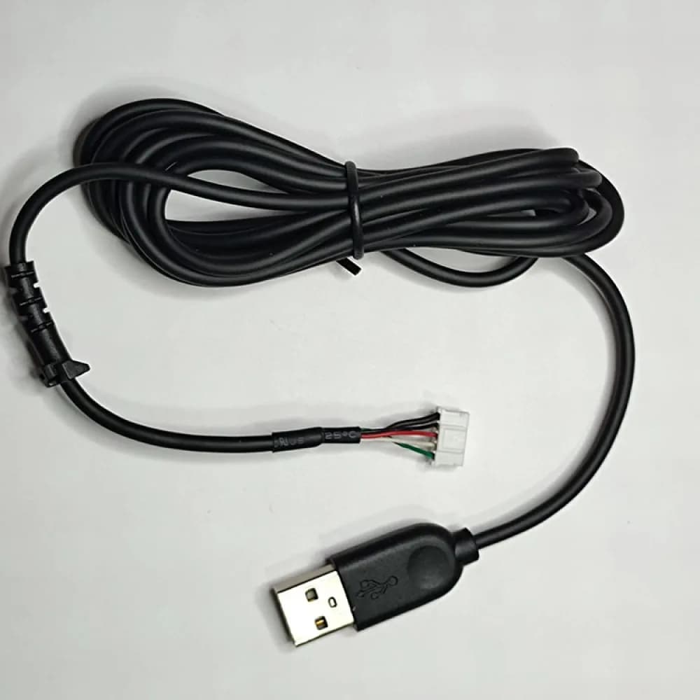 Cavo per Mouse USB a 5pin durevole per Logitech G102/ G102 Hero Gaming Mouse Wire 180CM accessori per la riparazione della parte di ricambio